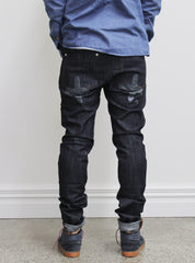 ROCCO JEAN - D PLUS - INDIGO / CHAR