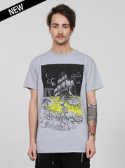 CLIFFORD TEE - GHOST SHIP GREY MARLE
