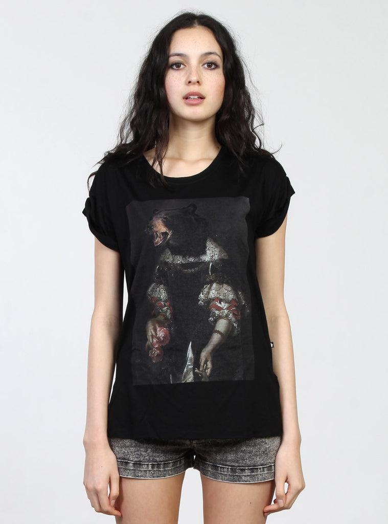 SING TEE - LADY BEAR - BLACK