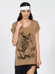 SING TEE - SKETCHY BUNNY - GOLD