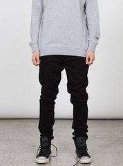 ROCCO - EMBROIDED +. BLACK