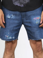 DOWNBEAT SHORTS - BLUE