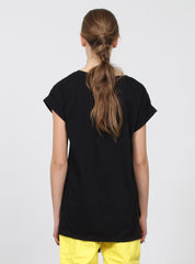 SING TEE - SORT OF ROMANTIC BLACK