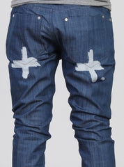 ROCCO JEAN - D PLUS - BLUE / GREY