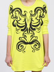 AWARD DRESS - RENASSIANCE SKELETON zest