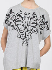 WATCH TEE - RENASSIANCE RIB CAGE GREY MARLE