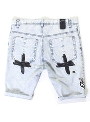 PATCHED PERFECT SHORTS - D PLUS - ACID
