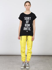 SING TEE - SORT OF ROMANTIC BLACK