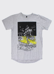 CLIFFORD TEE - GHOST SHIP GREY MARLE