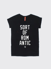 SING TEE - SORT OF ROMANTIC BLACK