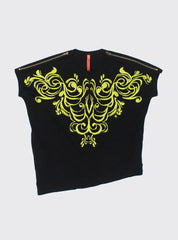 WATCH TEE - RENASSIANCE RIB CAGE BLACK