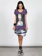 SING TEE - LADY SKELETON - PURPLE