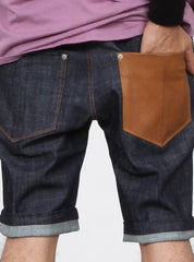 ANY-THING SHORT - INDIGO