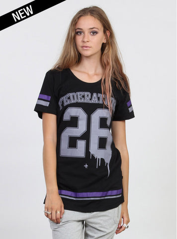 NIGHT TEE - NO26 BLACK/GREY