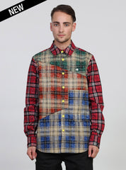 CHECK CHECK CHECK IT SHIRT Red
