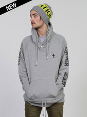 VADER HOOD GREY MARLE