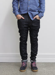 ROCCO JEAN - D PLUS  - INDIGO / WHITE