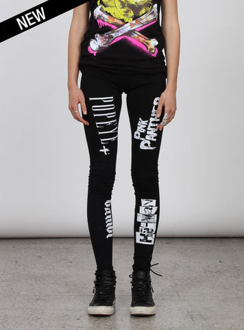 HEAVY METAL LEGGINGS BLACK