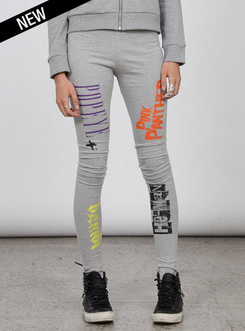 HEAVY METAL LEGGINGS GREY MARLE