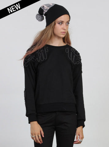 PLACES JUMPER BLACK