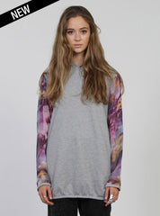 PLAY HOOD GREY MARLE