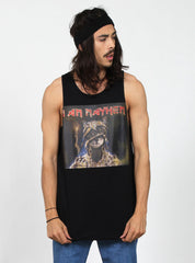 AYE SINGLET - I AM MAYHEM - BLACK