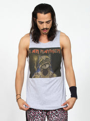 AYE SINGLET - I AM MAYHEM - GREY