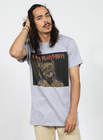 AYE TEE - I AM MAYHEM - GREY