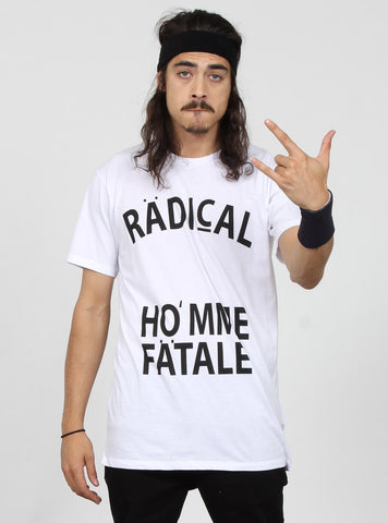 AYE TEE - RADICAL HOMME FATALE - WHITE