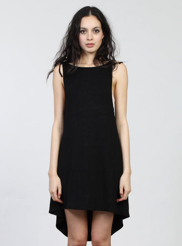 BABYBOW DRESS - BLACK
