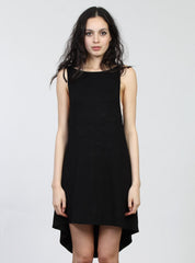 BABYBOW DRESS - BLACK