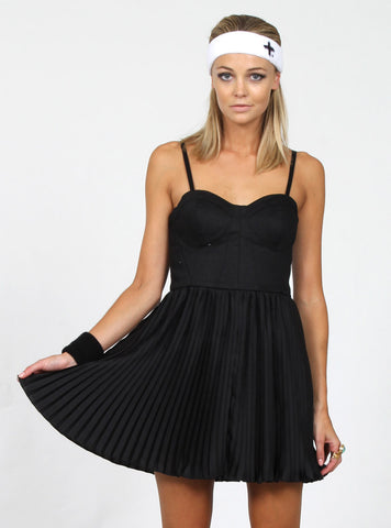 BOO DRESS - BLACK