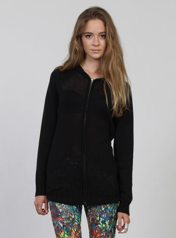 CHEEKY CARDI BLACK