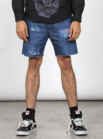 DOWNBEAT SHORTS - BLUE