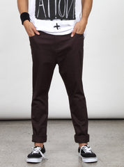 DROPPER JEAN - EGGPLANT