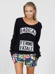 FATALE JUMPER - BLACK
