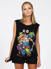 FOLDER TANK - EATEN - BLACK