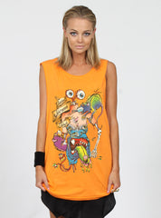 FOLDER TANK - EATEN - ORANGE