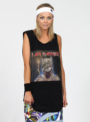 FOLDER TANK - I AM MAYHEM - BLACK