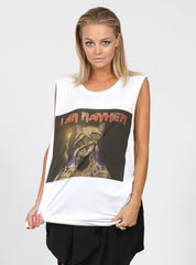 FOLDER TANK - I AM MAYHEM - WHITE