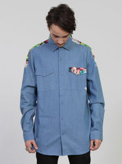 GROUND SHIRT BLUE