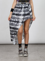 HALF MOON SKIRT - WATERCOLOUR