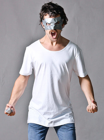 EL BLANKO - LAZY TEE - WHITE