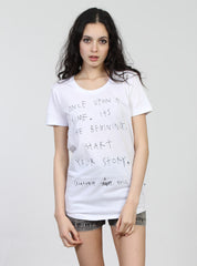 NIGHT TEE - ONCE UPON - WHITE