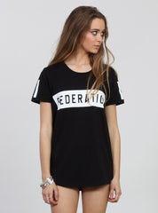 NIGHT TEE - OUR CUP BLACK