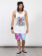 PLAZA SINGLET - PSYCHO BUNNY - WHITE