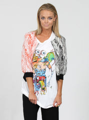 RADICAL PEACE JACKET - ORANGE