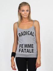 RAINBOW SINGLET - FEMME FATALE - GREY