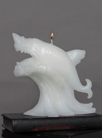 CANDLE - SHARKWAVE - WHITE