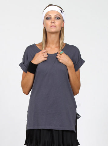 SING TEE - CHARCOAL